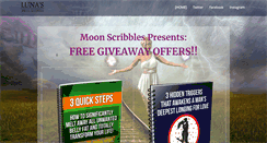 Desktop Screenshot of moonscribbles.com